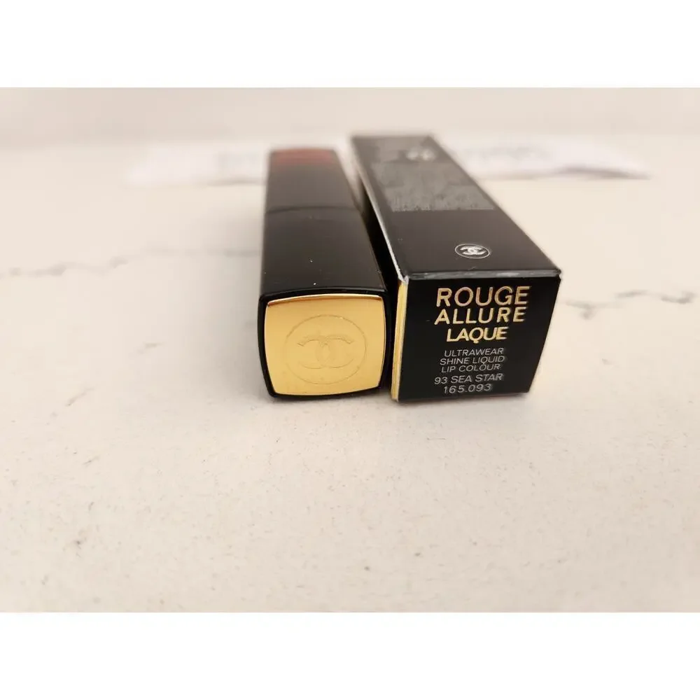 NIB Chanel Rouge Allure Laque Ultrawear Shine Liquid Lipstick #93 SEA STAR